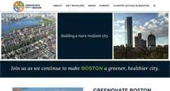 Desktop Screenshot of greenovateboston.org